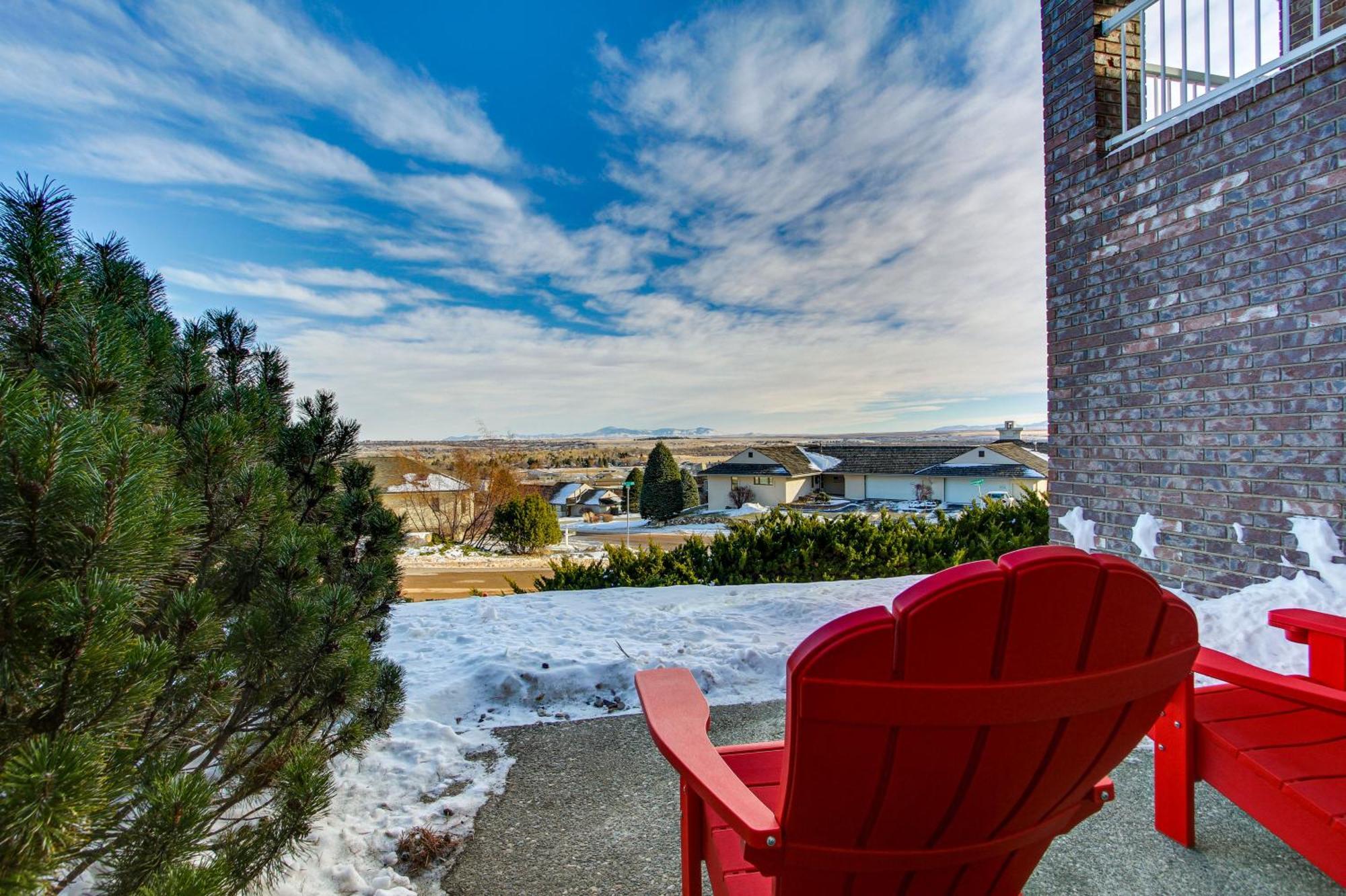 Inviting Great Falls Home With Wraparound Deck! Exterior photo