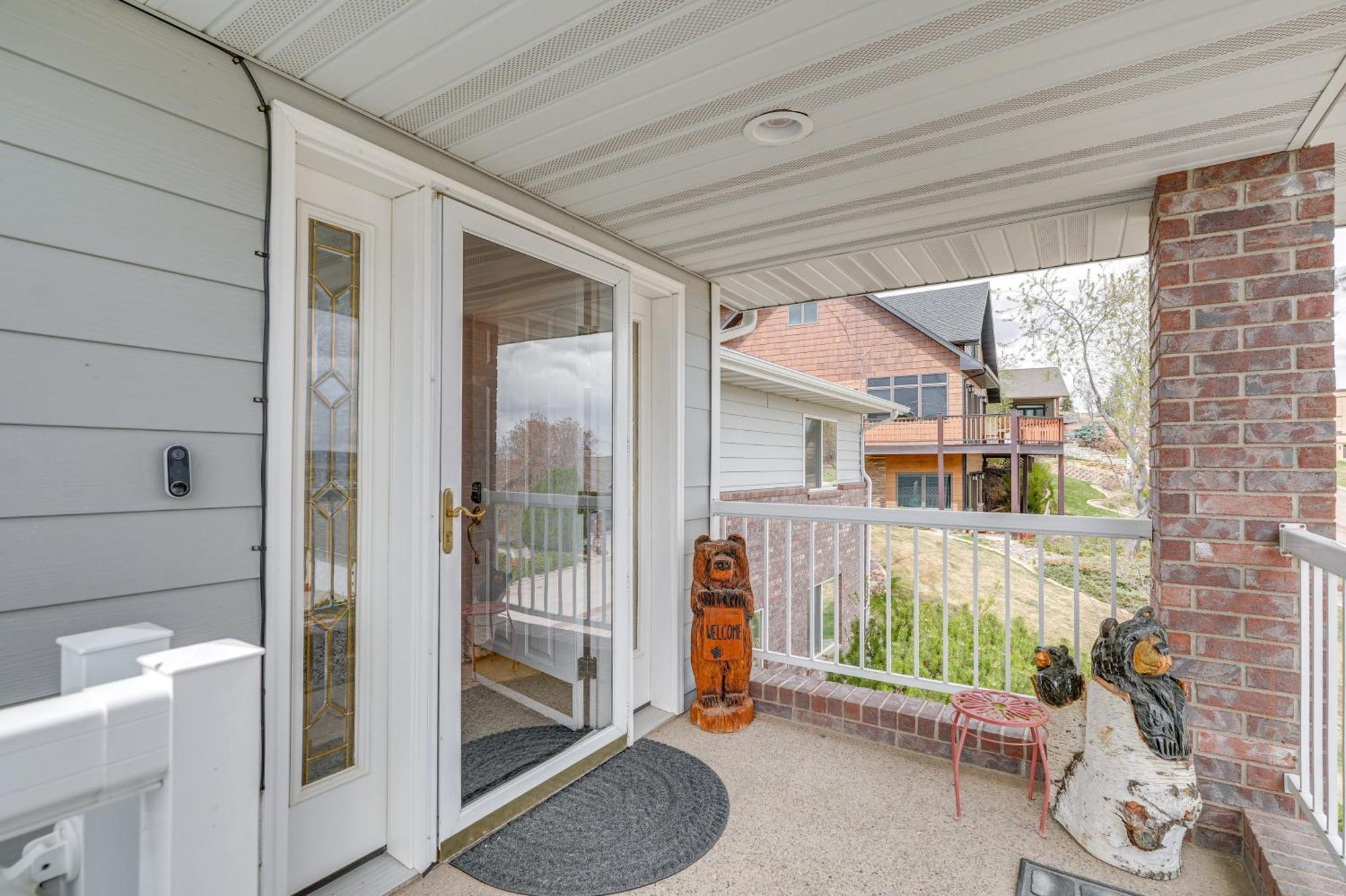 Inviting Great Falls Home With Wraparound Deck! Exterior photo